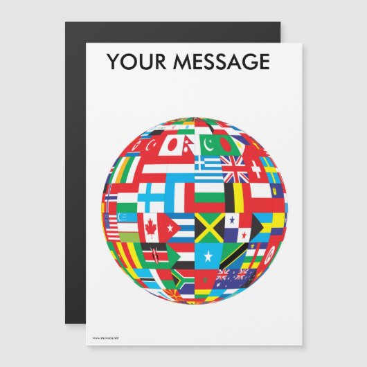 FLAGS OF THE WORLD (Front/Back)