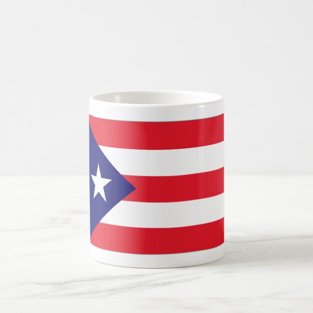 Flags of the world coffee mug-Puerto Rico Coffee Mug (Center)