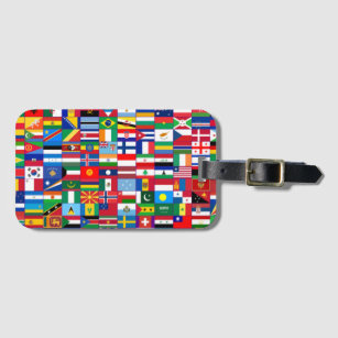 Flags of the World Luggage Tag