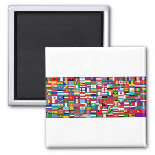 Flags of the World Magnet
