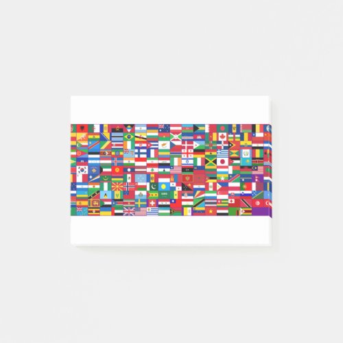 Flags of the World Post_it Notes