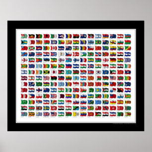 Flags of the World - Poster updated 2011