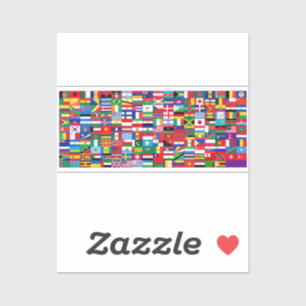Flags of the World Sticker