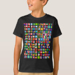 Flags Of The World T-shirt at Zazzle