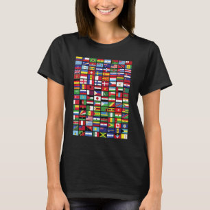 Flags - Over 100 Countries World Geography Vexillo T-Shirt
