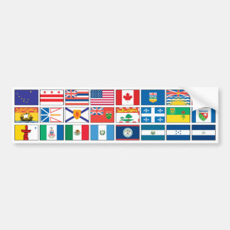 Flags Series - #3 Bumper Sticker