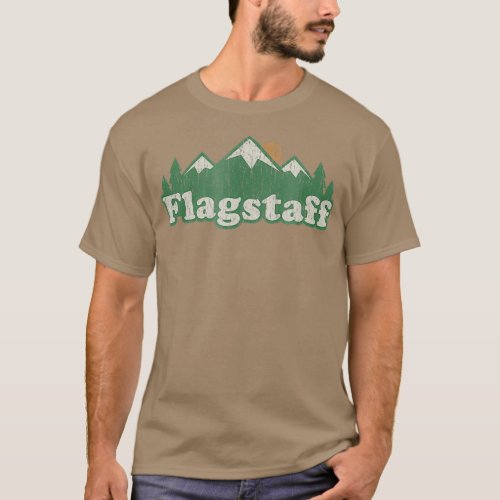 Flagstaff Arizona AZ  Vintage Hiking Mountains T_Shirt