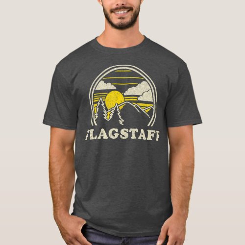 Flagstaff Arizona AZ  Vintage Hiking Mountains  T_Shirt