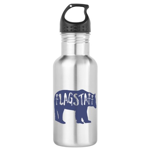 Flagstaff Arizona Bear Stainless Steel Water Bottle