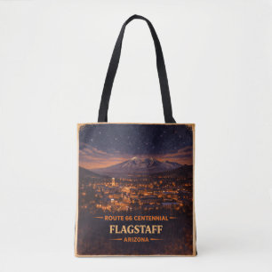 Flagstaff Arizona Century Milestone Mountain Tote Bag