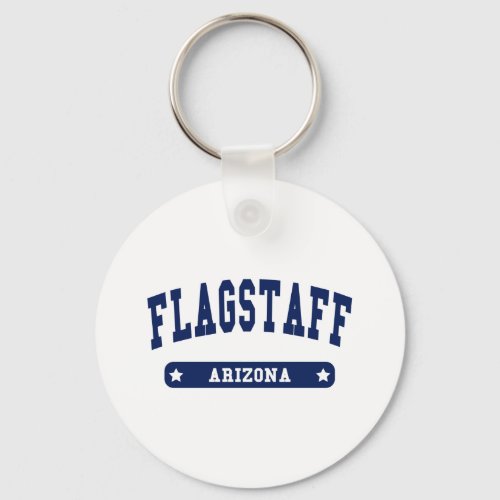 Flagstaff Arizona College Style tee shirts Keychain