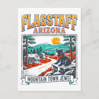 Flagstaff Arizona Mountain Town Jewel Honolulu Postcard