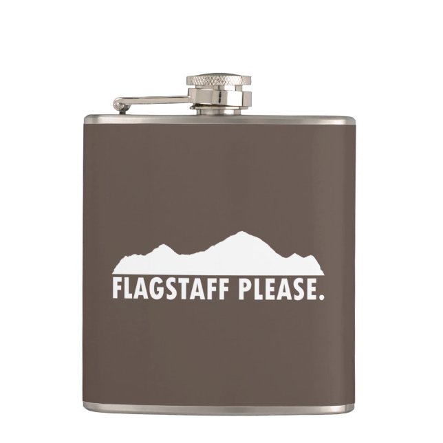Flagstaff Arizona Please Flask (Front)