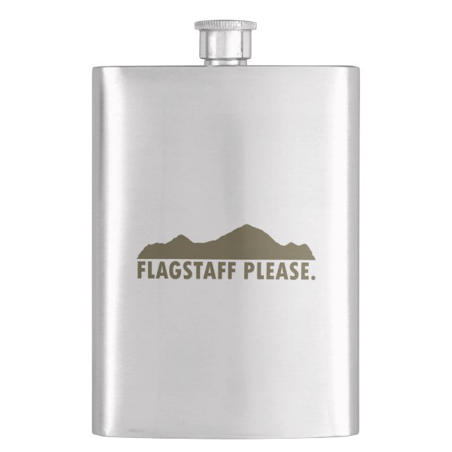 Flagstaff Arizona Please Flask (Front)