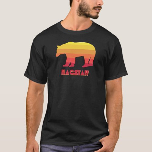 Flagstaff Arizona Rainbow Bear T_Shirt