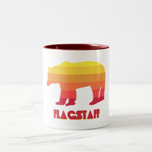 Flagstaff Arizona Rainbow Bear Two_Tone Coffee Mug