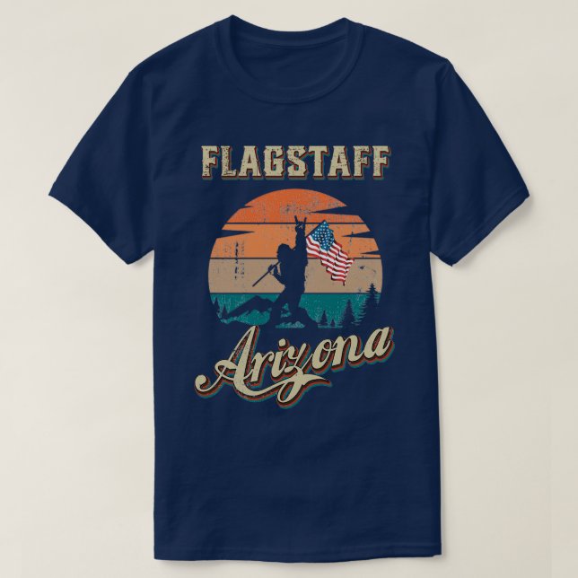 Flagstaff Arizona T-Shirt (Design Front)