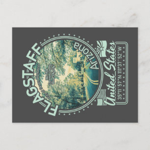FLAGSTAFF CITY - STATE OF ARIZONA POSTCARD