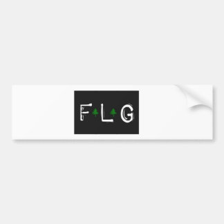 Flagstaff FLG bumper sticker