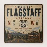 Flagstaff Route 66 Mountain Town