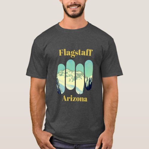 Flagstaff ski Arizona  T_Shirt