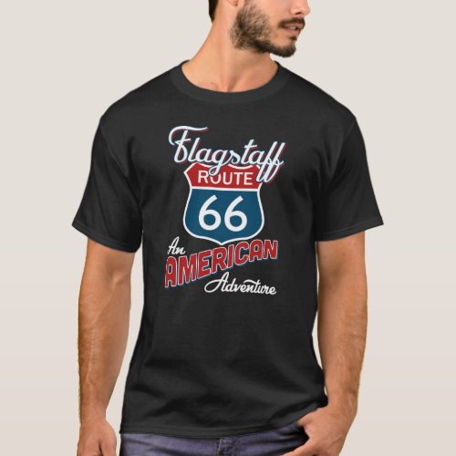 Flagstaff T_shirt Route 66 Vintage America Arizona