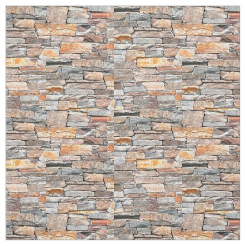Flagstone  natural stone pattern  bricks fabric
