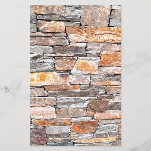 Flagstone  natural stone pattern  bricks stationery