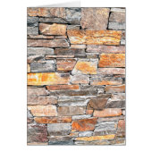 Flagstone natural tone stone pattern bricks (Front)