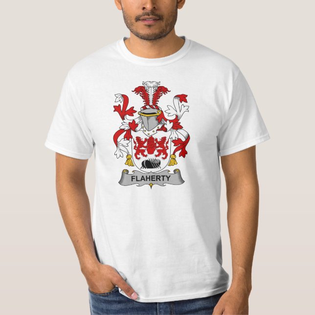 Flaherty Family Crest T-Shirt (Front)