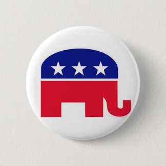 Flair Pin : Republican Elephant