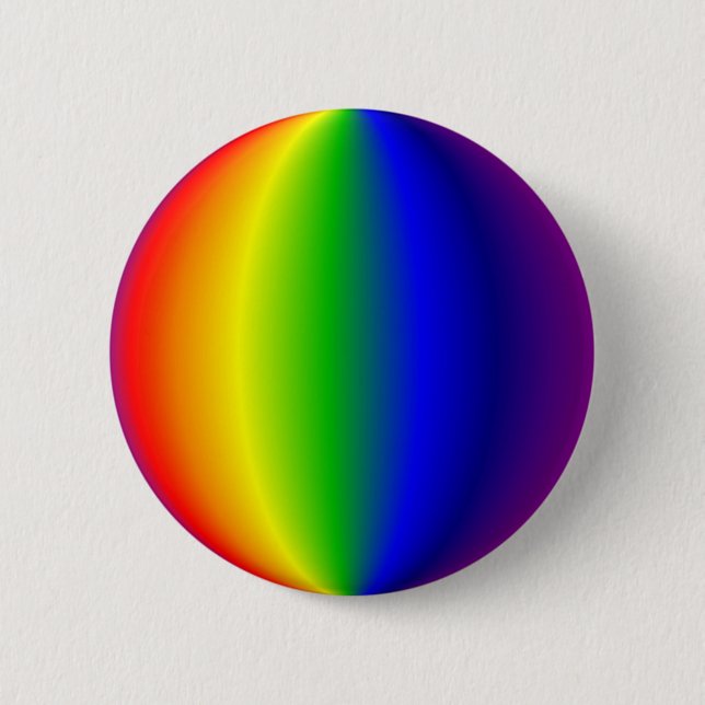 Flair - Spherical Rainbow Button (Front)