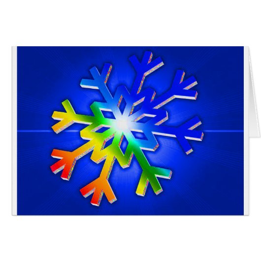 Flake of love cards (Front Horizontal)