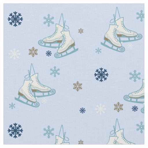 flakes and skates fabric