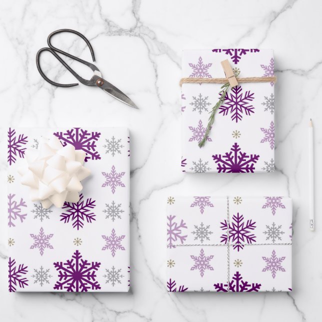 Flaking Wrapping Paper Sheets (Front)