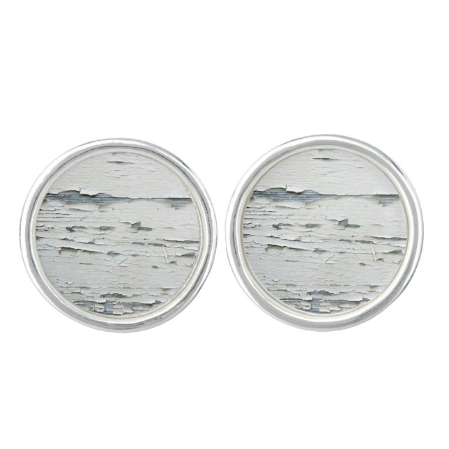 Flaky Paint Cufflinks (Front)