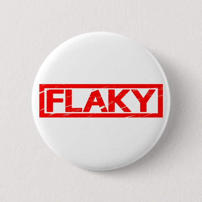 Flaky Stamp Button (Front)