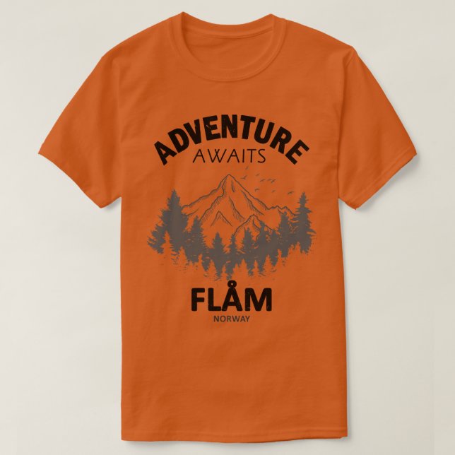 Flam Norway 1 T-Shirt (Design Front)
