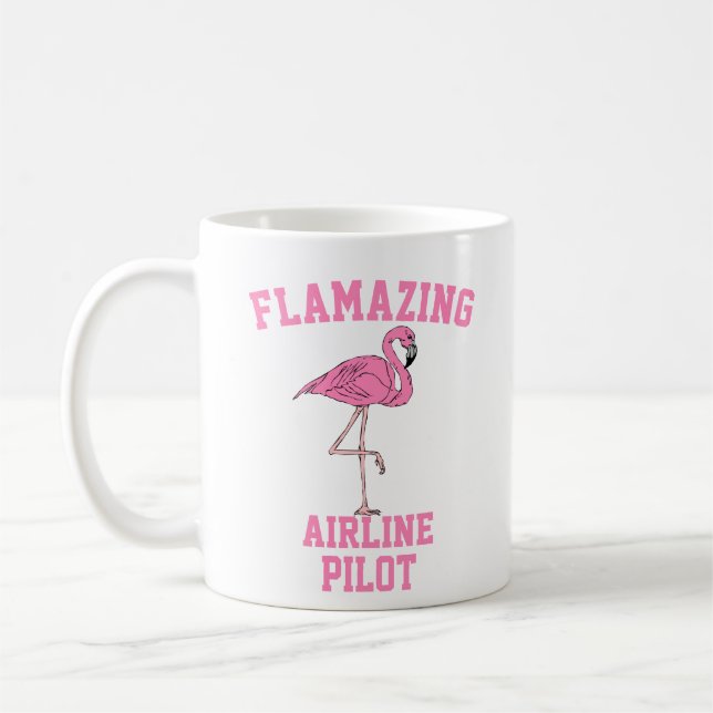 Flamazing Airline Pilot Mug (Left)