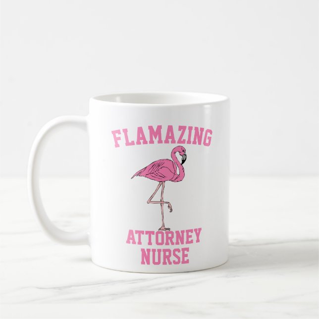 Flamazing Attorney Nurse Mug (Left)
