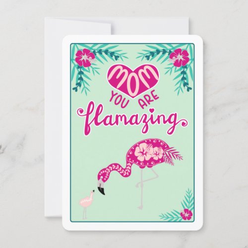 Flamazing Mothers Day Card