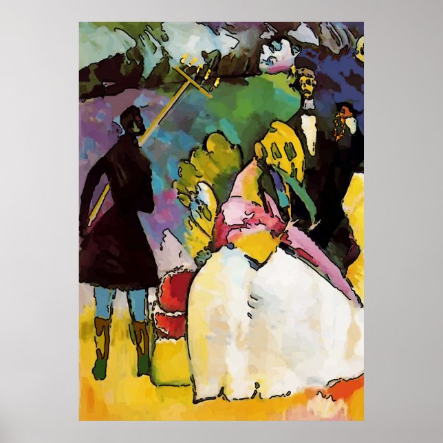 Flambeau at Mardi Gras Parade Poster (Front)