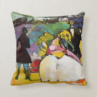 Flambeau at Mardi Gras Parade Throw Pillow