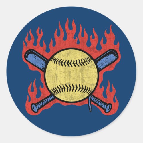 Flambeau Field Classic Round Sticker