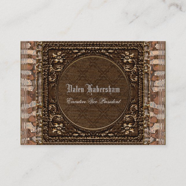 Flambeau Victorian  Customizable Business Card (Front)