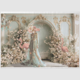 Flamboyance, Elegant Lady, Flamingo & Floral Tissue Paper