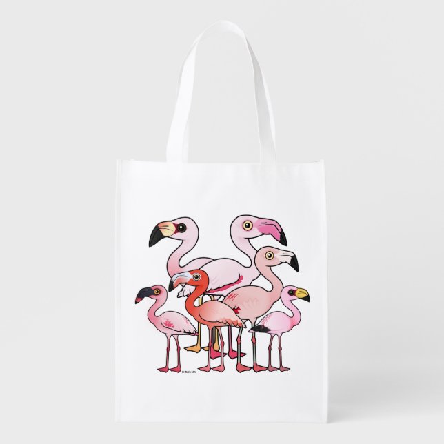 Flamboyance Grocery Bag (Front)