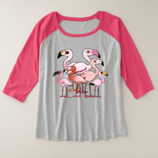 flamingo clothes plus size