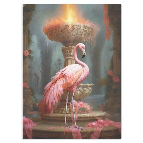 Flamboyant Flamingo 4 Tissue Paper