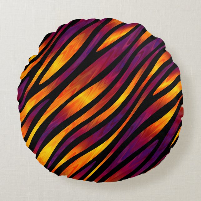 flamboyant round pillow (Front)